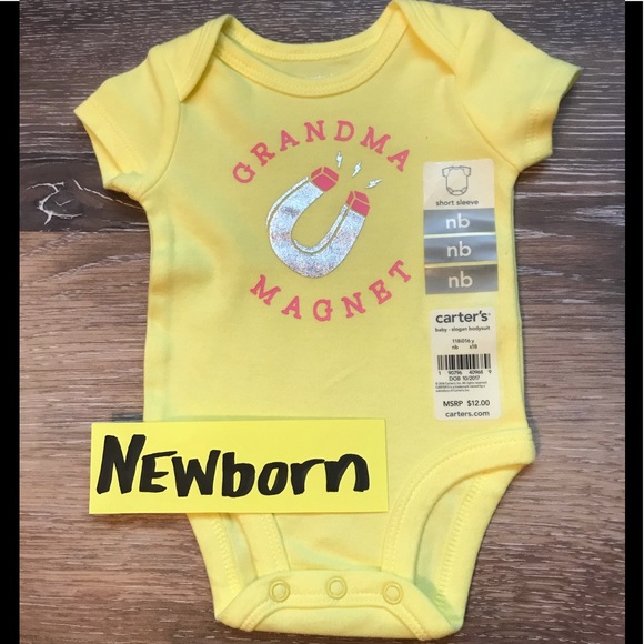 NWT Carter’s NB Bodysuit - Picture 1 of 3